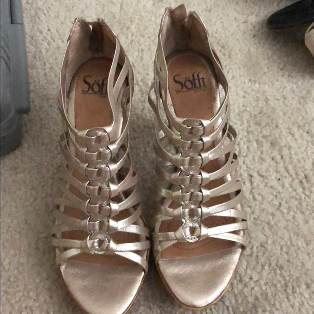 strappy heels